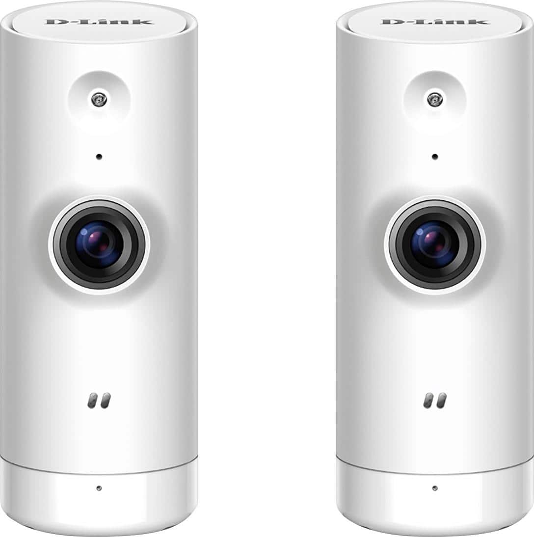 Front. D-Link - DCS Indoor 720p Wi-Fi Network Surveillance Cameras (2-Pack).