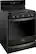 Angle. Whirlpool - 5.8 Cu. Ft. Freestanding Gas Convection Range with Self-Cleaning - Black Stainless Steel.