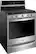 Angle. Whirlpool - 5.8 Cu. Ft. Freestanding Gas Convection Range with Self-Cleaning - Stainless Steel.