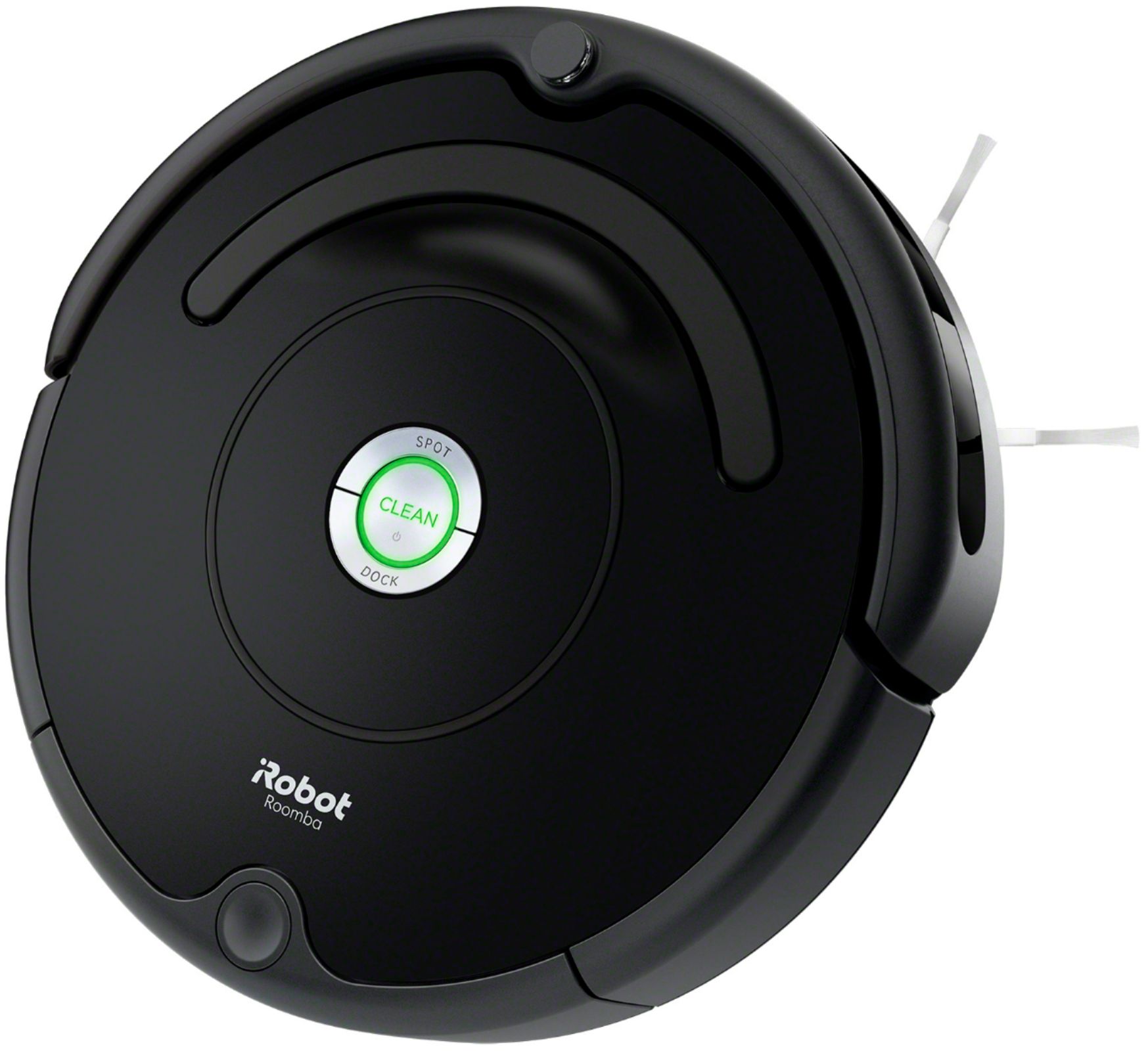 Angle View: iRobot - Roomba 614 Robot Vacuum - Black