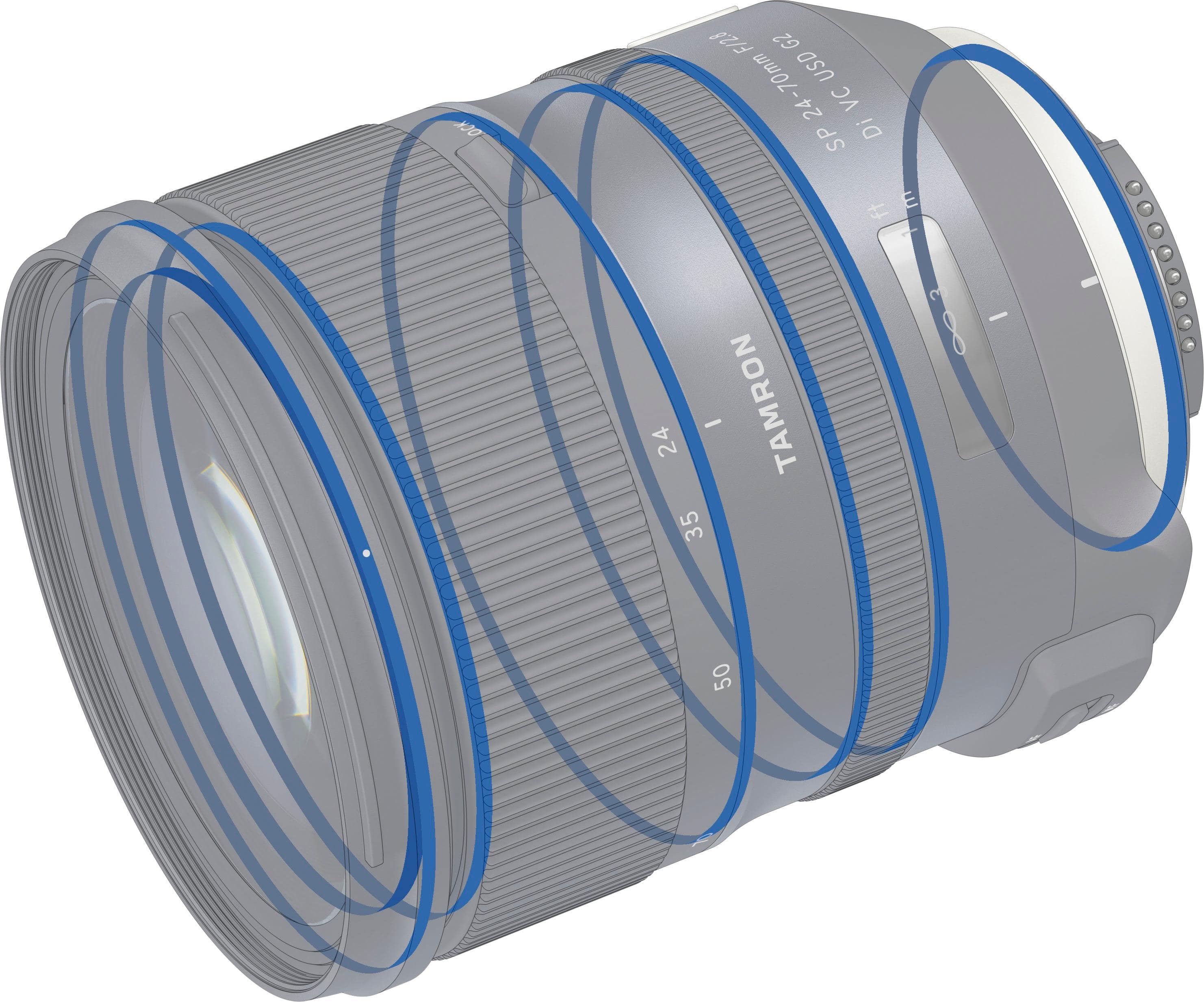 Alt View 14. Tamron - SP 24-70mm F/2.8 Di VC USD G2 Zoom Lens for Canon DSLR cameras - black.