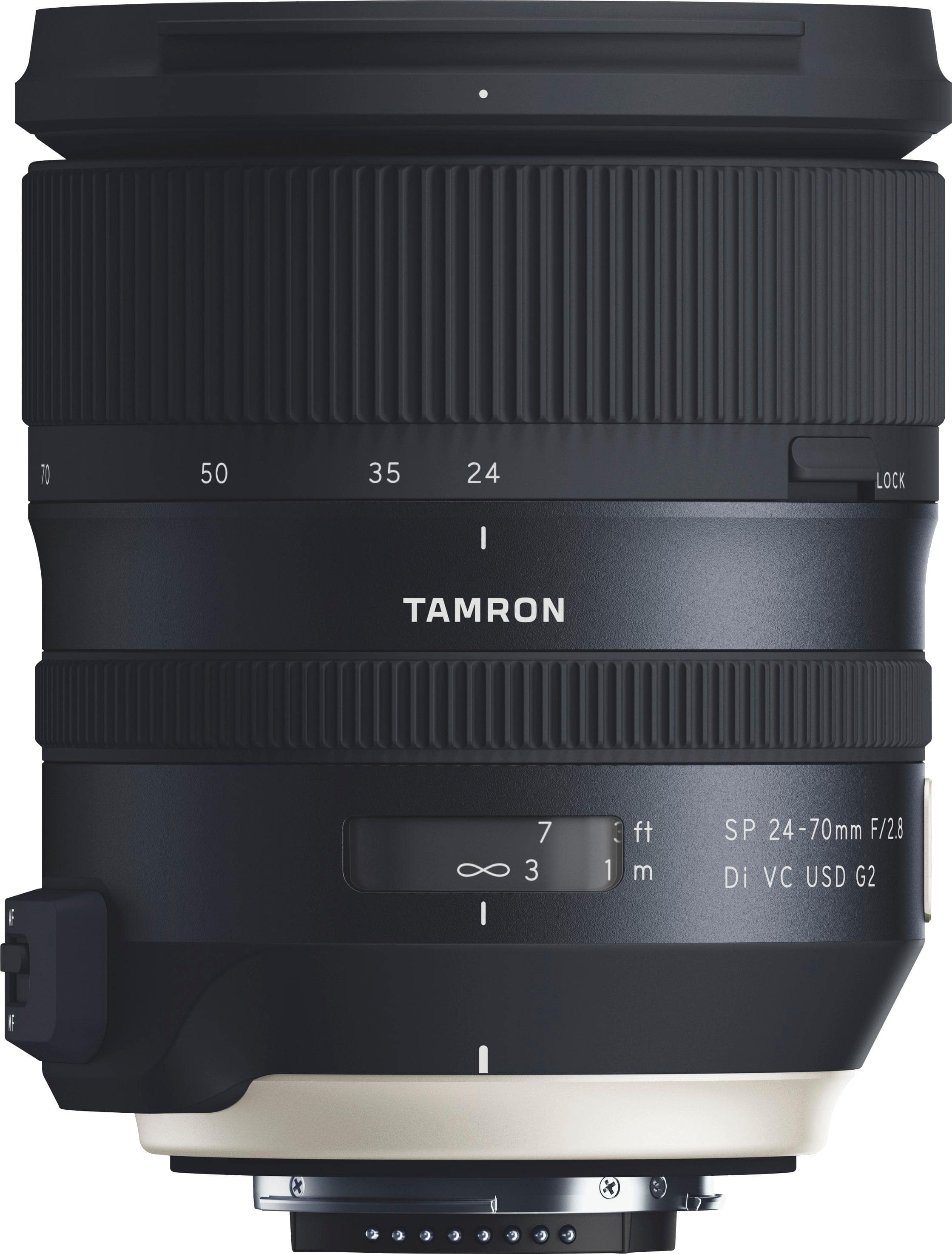 Tamron - SP 24-70mm F/2.8 Di VC USD G2 Zoom Lens for Nikon DSLR cameras - black