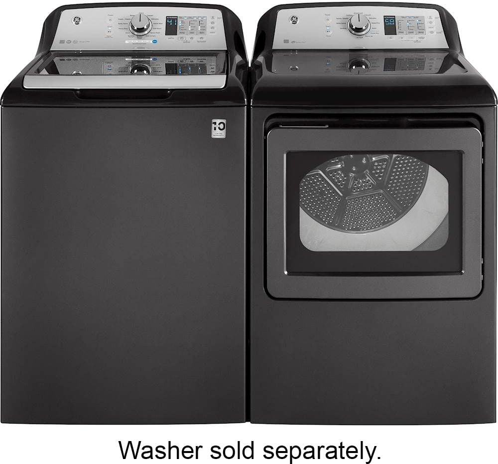 Alt View 14. GE - 7.4 Cu. Ft. 12-Cycle Electric Dryer.