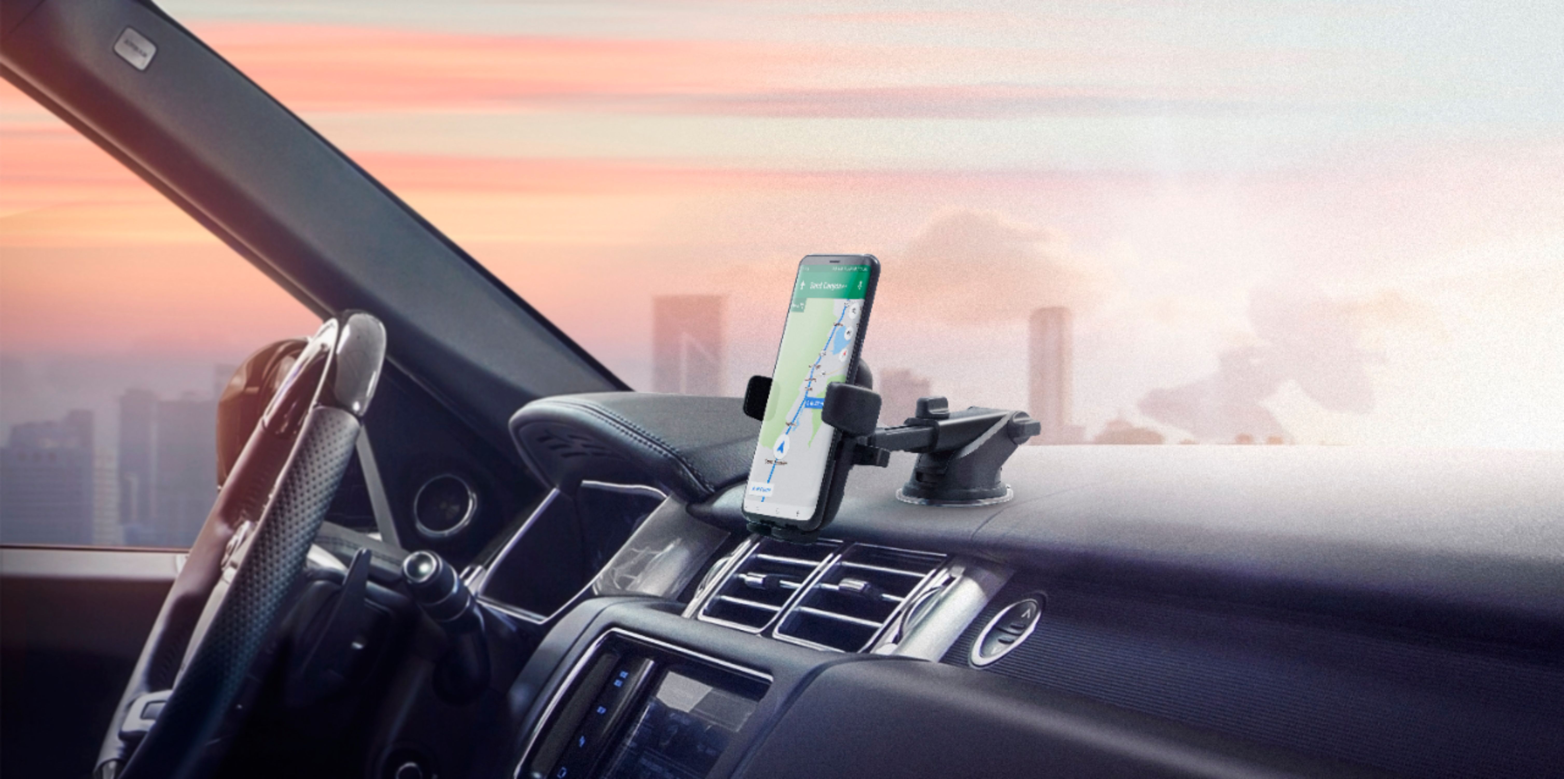 iOttie EASY ONE TOUCH WIRELESS FAST CHARGING DASHBOARD AND WINDSHIELD MOUNT  