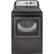 Front. GE - 7.4 Cu. Ft. 12-Cycle Gas Dryer.