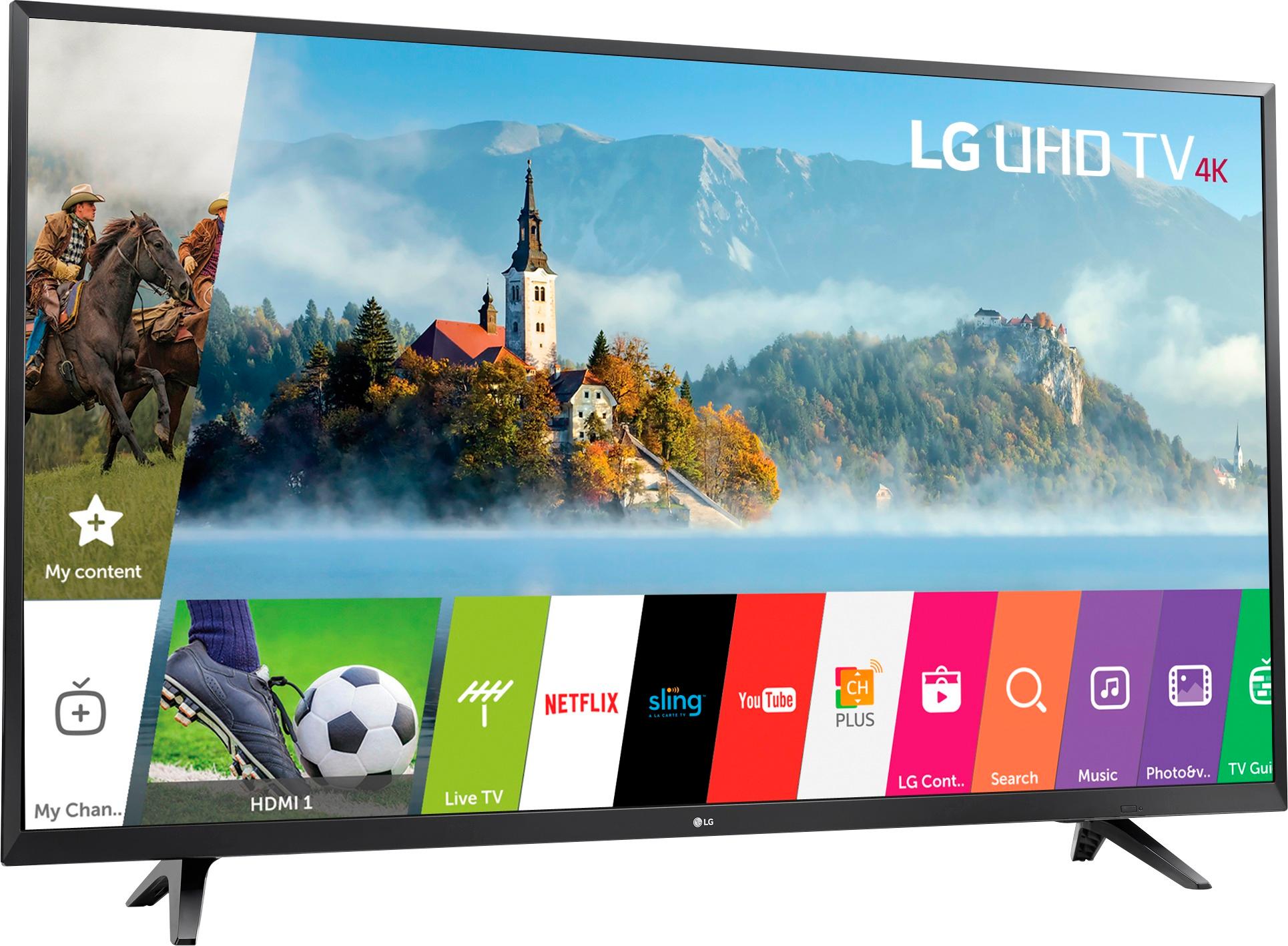 Best Buy: LG 65 Class (64.5 Diag.) LED 2160p Smart 4K Ultra HD TV 65UJ6200