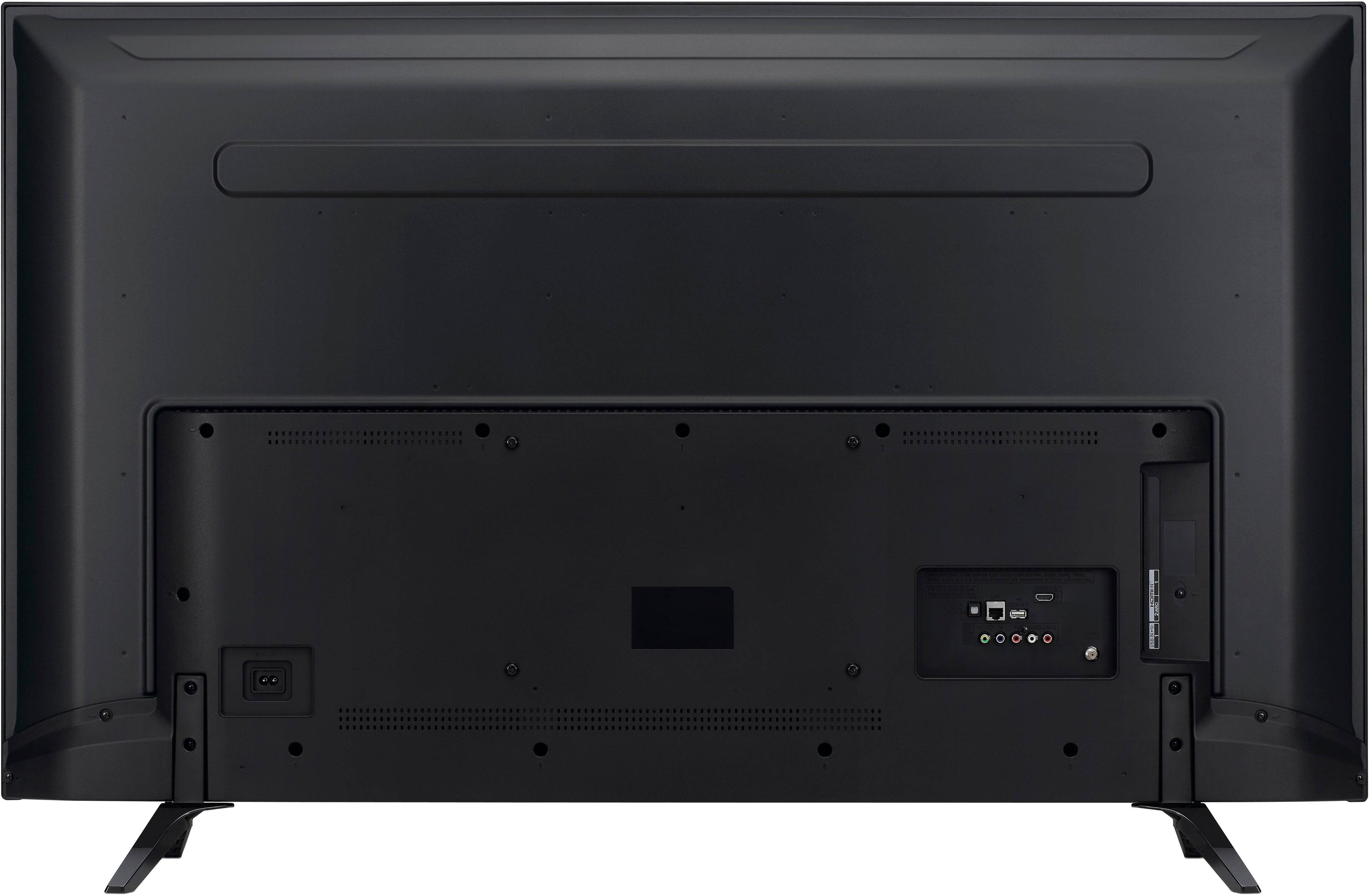 Back. LG - 55" Class - LED - UJ6200 Series - 2160p - Smart - 4K UHD TV with HDR.