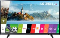 Front. LG - 55" Class - LED - UJ6200 Series - 2160p - Smart - 4K UHD TV with HDR.