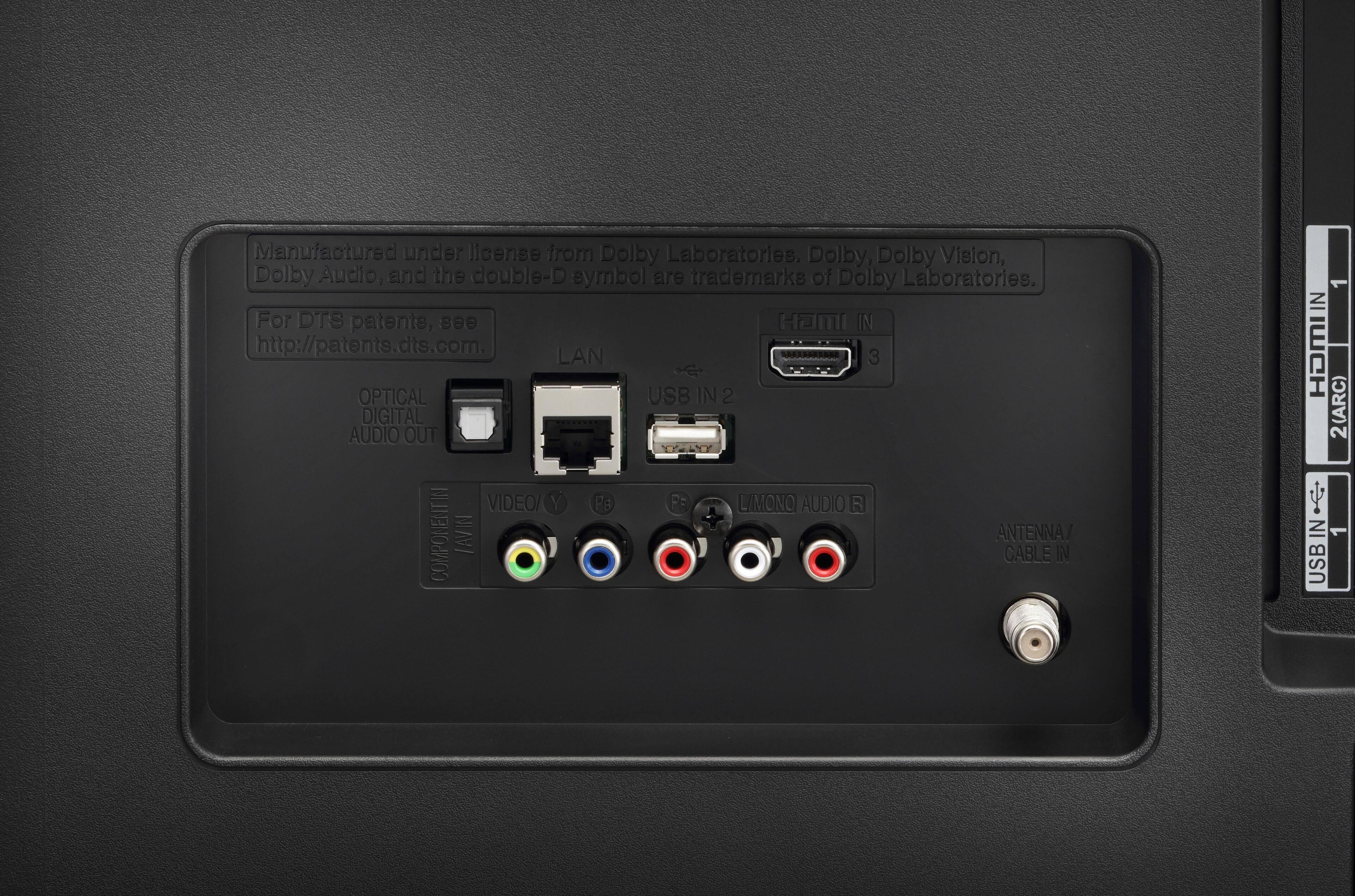 Alt View 2. LG - 55" Class - LED - UJ6200 Series - 2160p - Smart - 4K UHD TV with HDR.