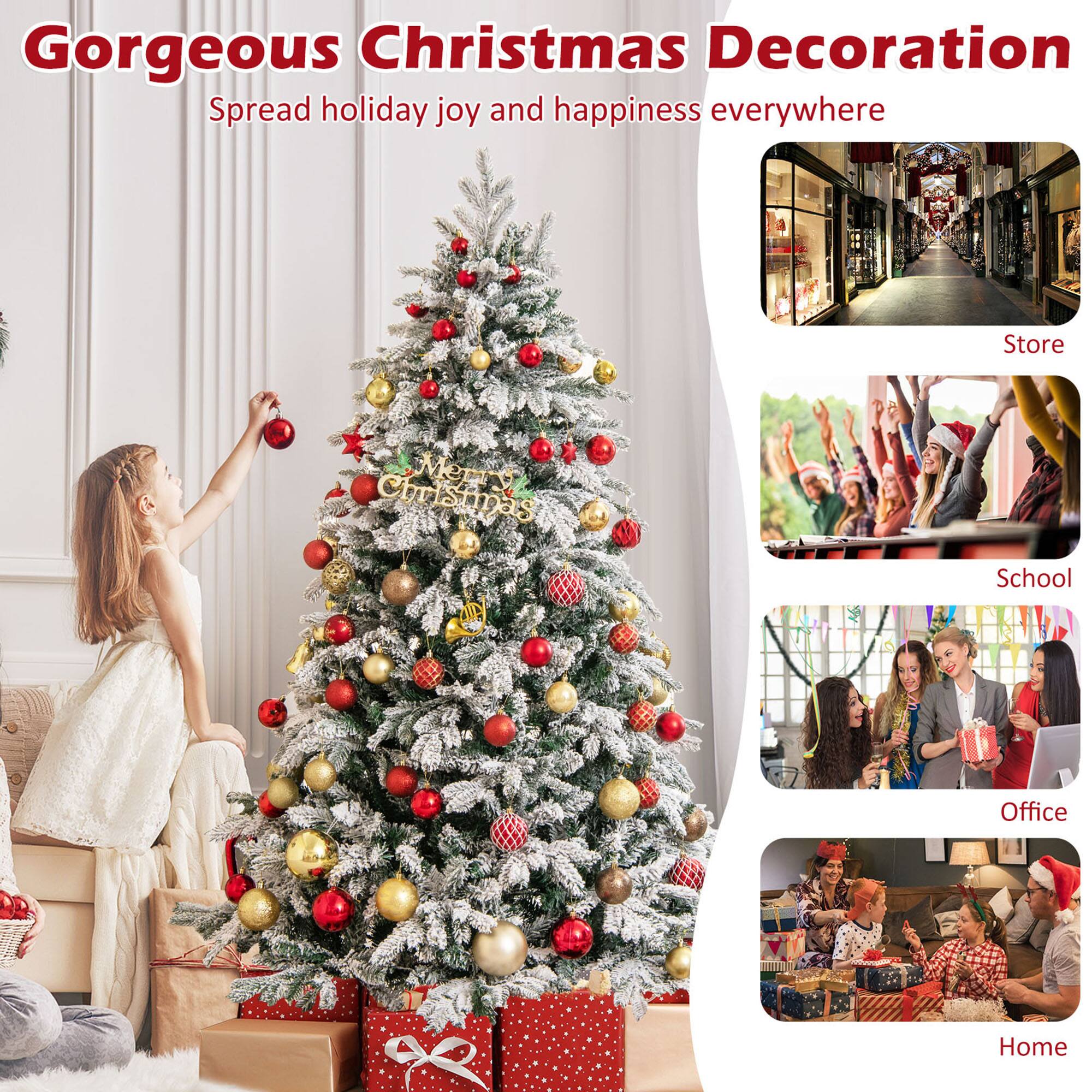 Gorgeous Christmas Decoration  
Spread holiday joy and happiness everywhere  

Store  
School  
Office  
Home