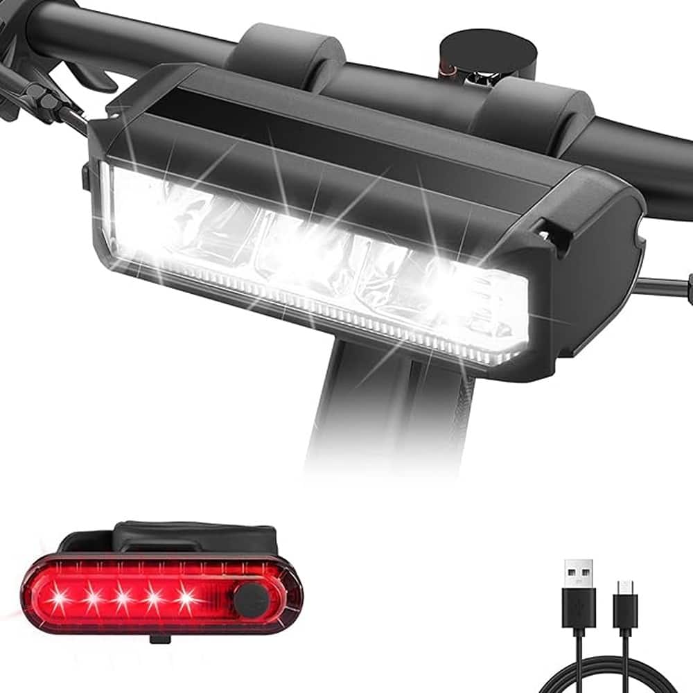 RTMB - Mooyude Rechargeable Bike Light Set