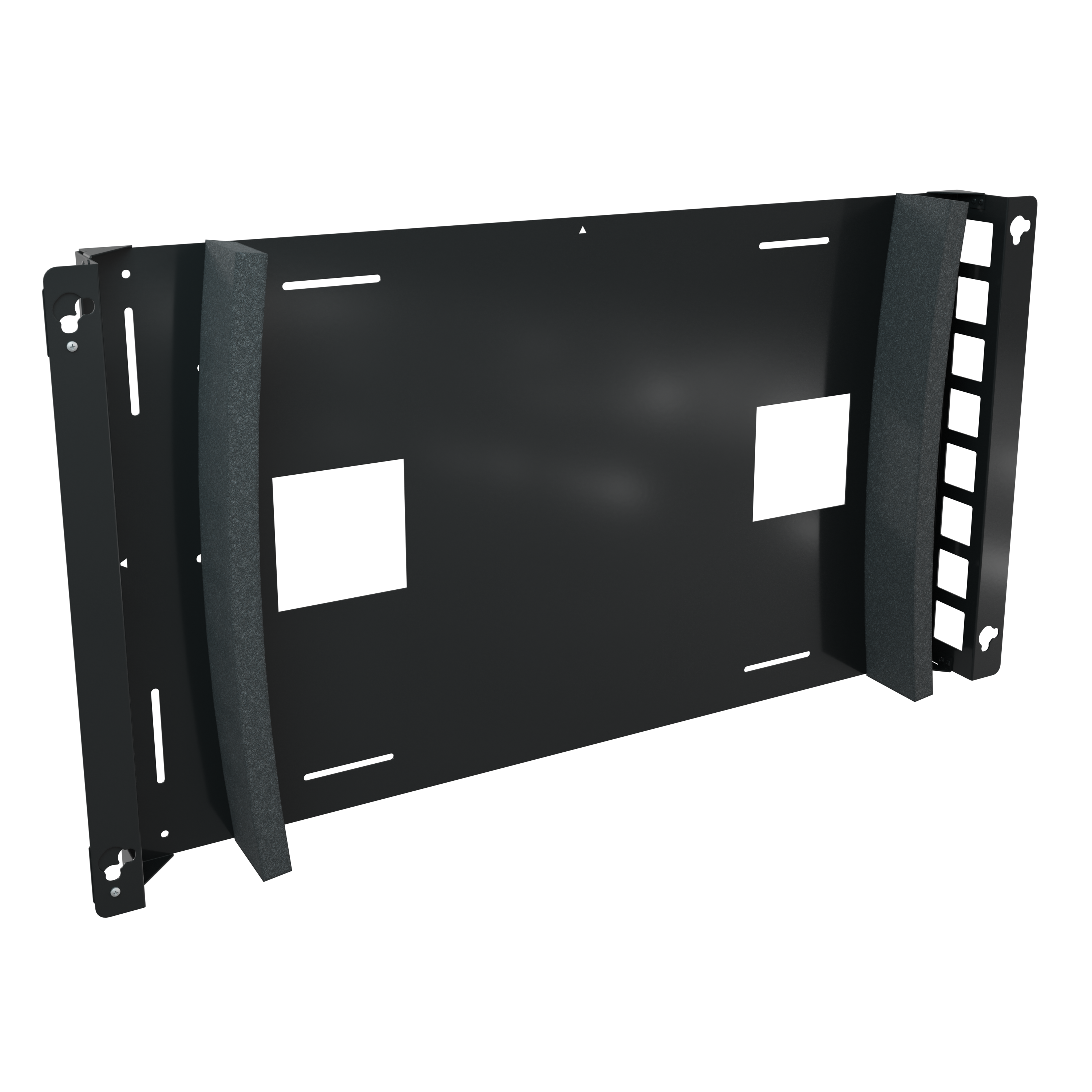 Chief - Heavy-Duty Custom Outdoor Mount for Samsung Outdoor 46" Display - Black