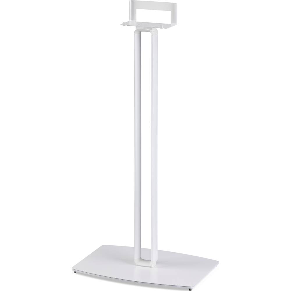 Left View: SoundXtra - Speaker Stand - White