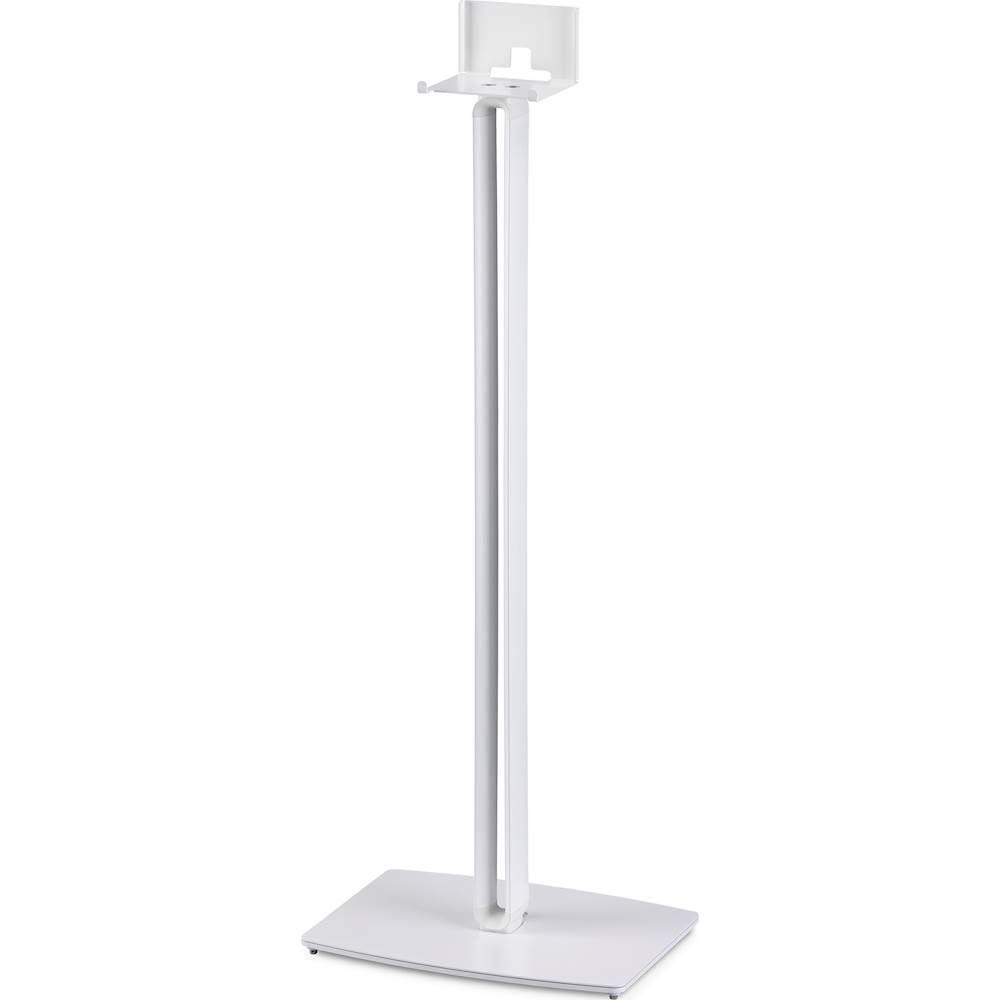 Left View: SoundXtra - Speaker Stand - White