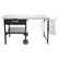Front. Cuisinart - Prep 'n Cook Outdoor Table & Grill Stand - Black.