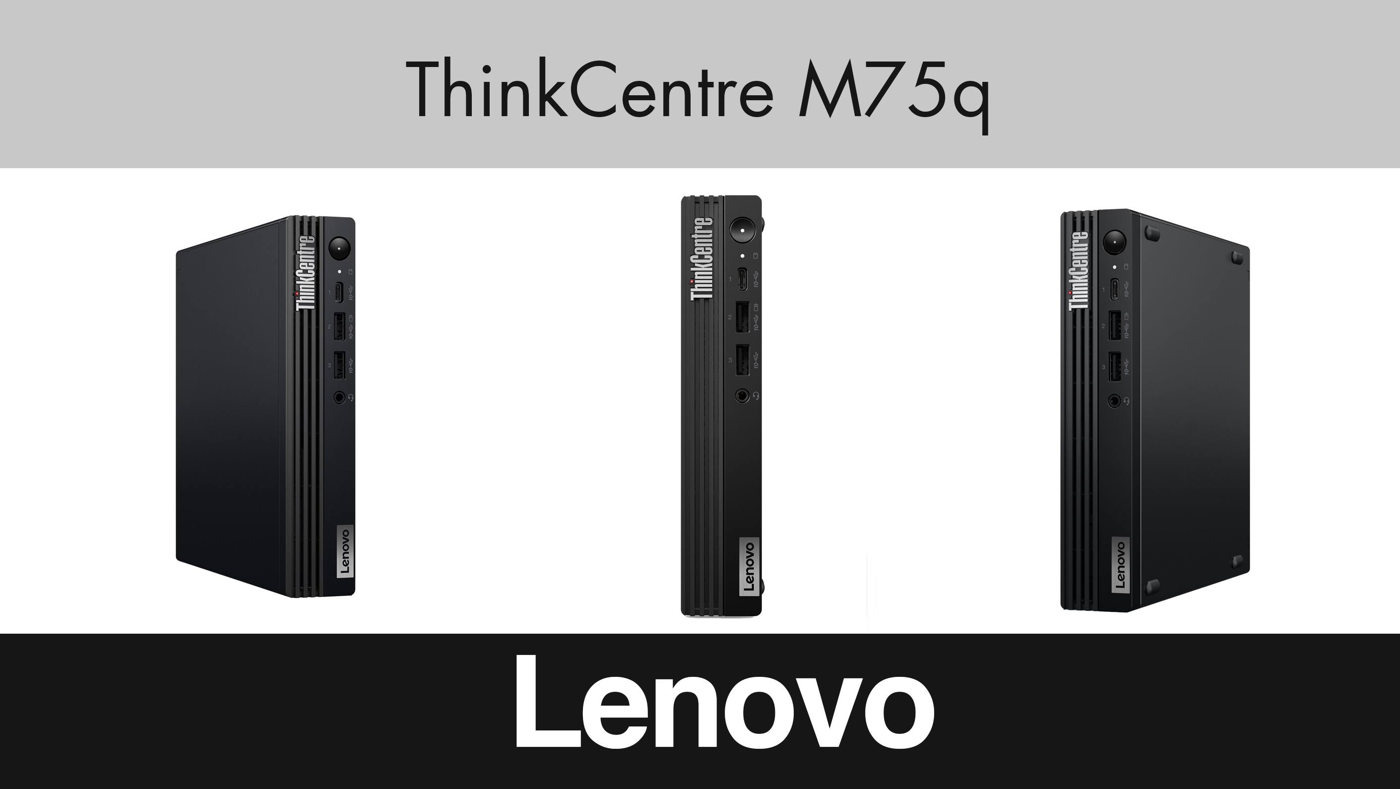 Lenovo Upgraded ThinkCentre M75q Mini Desktop (Ryzen 7 PRO 8700GE