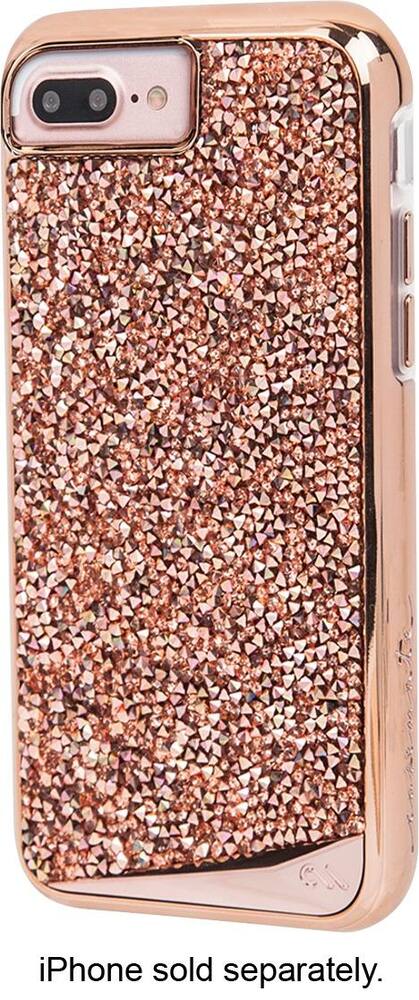 brilliance case for apple iphone 8 plus - rose gold brilliance case for apple iphone 8 plus - rose gold