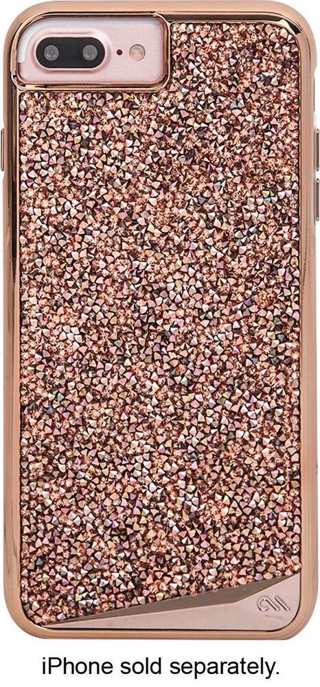 brilliance case for apple iphone 8 plus - rose gold brilliance case for apple iphone 8 plus - rose gold