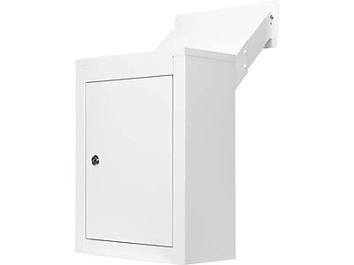 Alt View 2. Barska - Barska Through-The-Wall Drop Box, White (CB13954) - White.