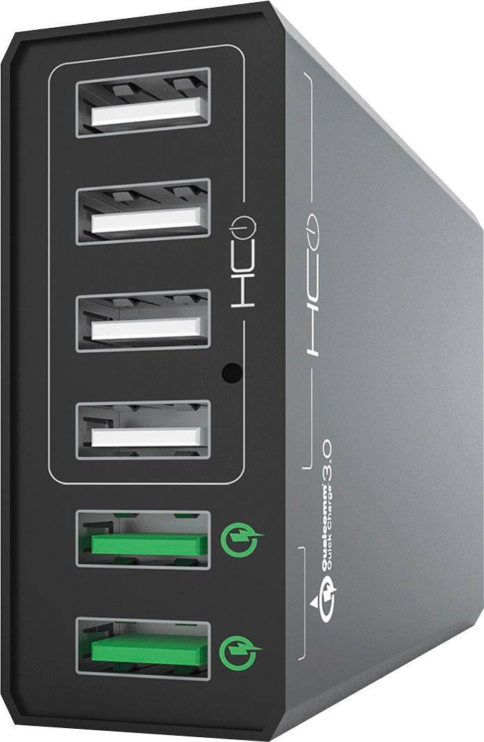 Front. Tzumi - HyperCharge AC Power Adapter - Black.