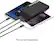 Alt View 14. Tzumi - PocketJuice 10,000 mAh Portable Charger for Most USB-Enabled Devices - Black.