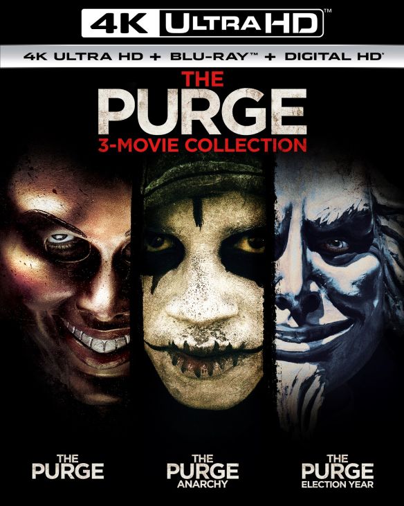  Purge: 3-Movie Collection [Includes Digital Copy] [4K Ultra HD Blu-ray]
