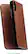 Angle. Nomad - Leather Folio for Apple® iPhone® X and XS - Brown.