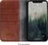 Alt View 2. Nomad - Leather Folio for Apple® iPhone® X and XS - Brown.
