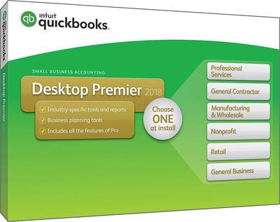 Quickbooks 18 Intuit QuickBooks Desktop Premier 2018 Windows INT940800F058 - Best Buy