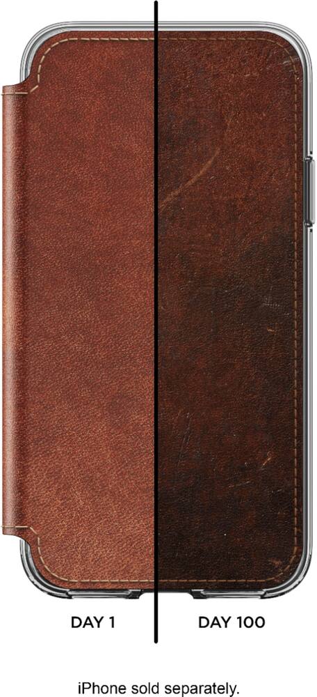 folio case for apple iphone x and xs - brown/clear folio case for apple iphone x and xs - brown/clear