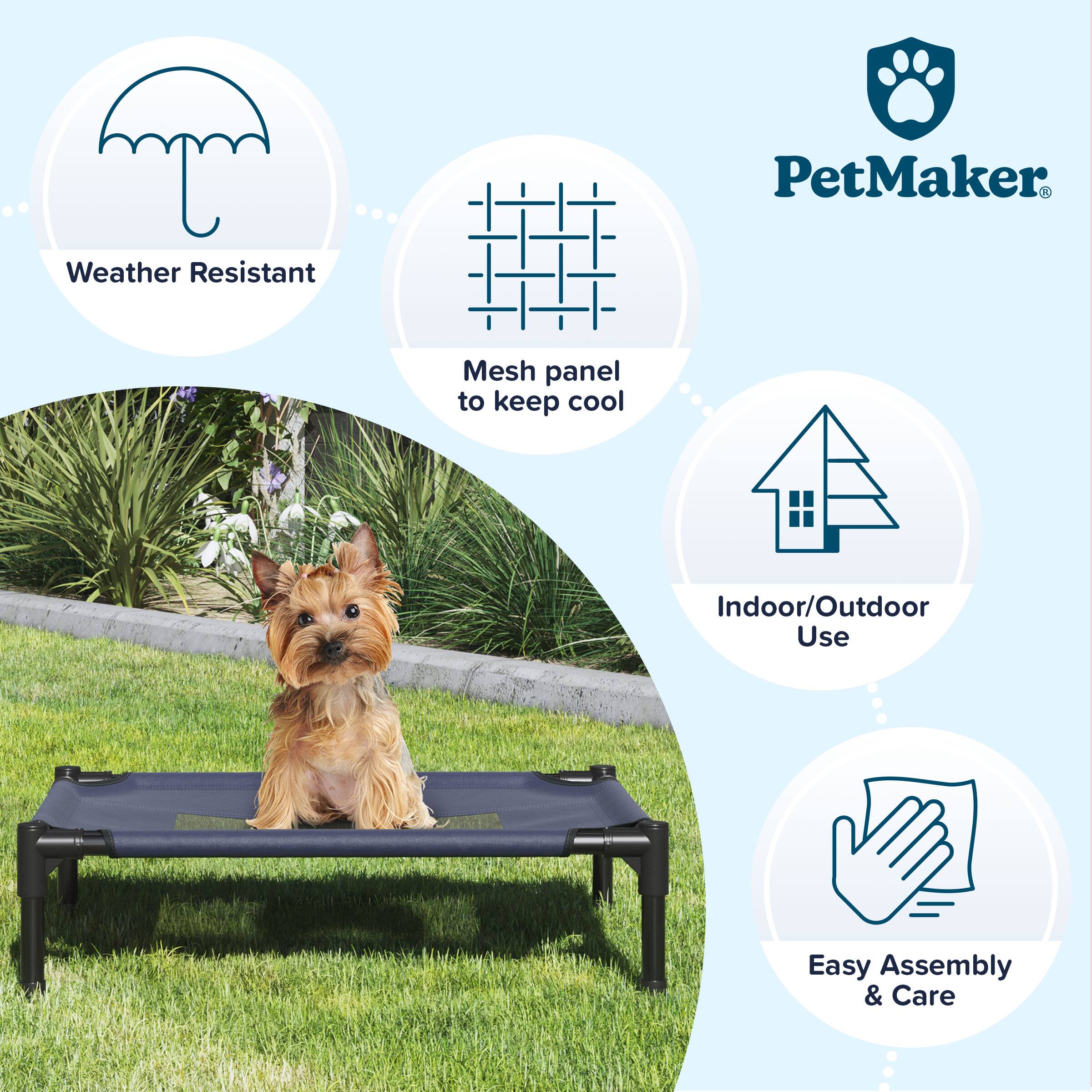 PetMaker Weather Resistant Mesh Panel to Keep Cool Indoor/Outdoor Use Easy Assembly & Care