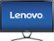 Front. Lenovo - 23" IPS LED HD Monitor - Black.