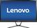 Front. Lenovo - 23" IPS LED HD Monitor - Black.