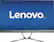 Front. Lenovo - 21.5" IPS LED HD Monitor - Black.