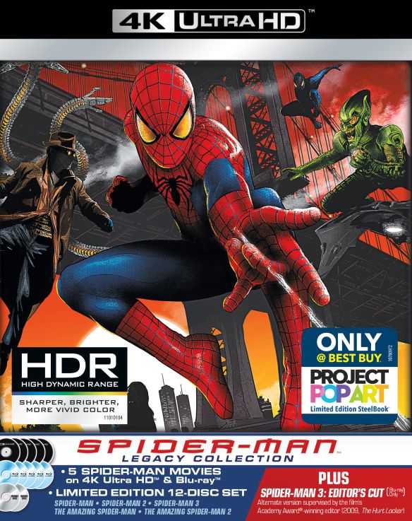 Best Buy: Spider-Man Legacy Collection [4K Ultra HD Blu-ray/Blu