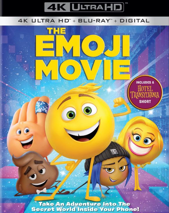  The Emoji Movie [Includes Digital Copy] [4K Ultra HD Blu-ray/Blu-ray] [2017]