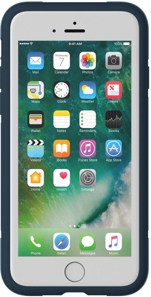 case for apple iphone 6, 6s, 7 and 8 - blue case for apple iphone 6, 6s, 7 and 8 - blue