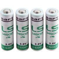 Saft - LS14500 Batteries (4-Pack) - Front_Zoom