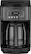 Front. Waring Pro - 14-Cup Coffee Maker - Black stainless steel.