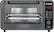 Front. Waring Pro - Toaster Oven - Black/Stainless Steel.