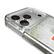 Alt View 2. Keyscaper - Miami Hurricanes Linen Logo iPhone Glitter Case - 14 Pro - Multicolor.