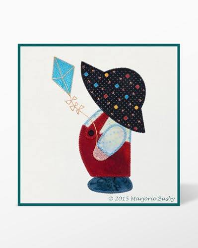 Back. AccuQuilt - Overall Sam Embroidery Designs CD by Marjorie Busby.