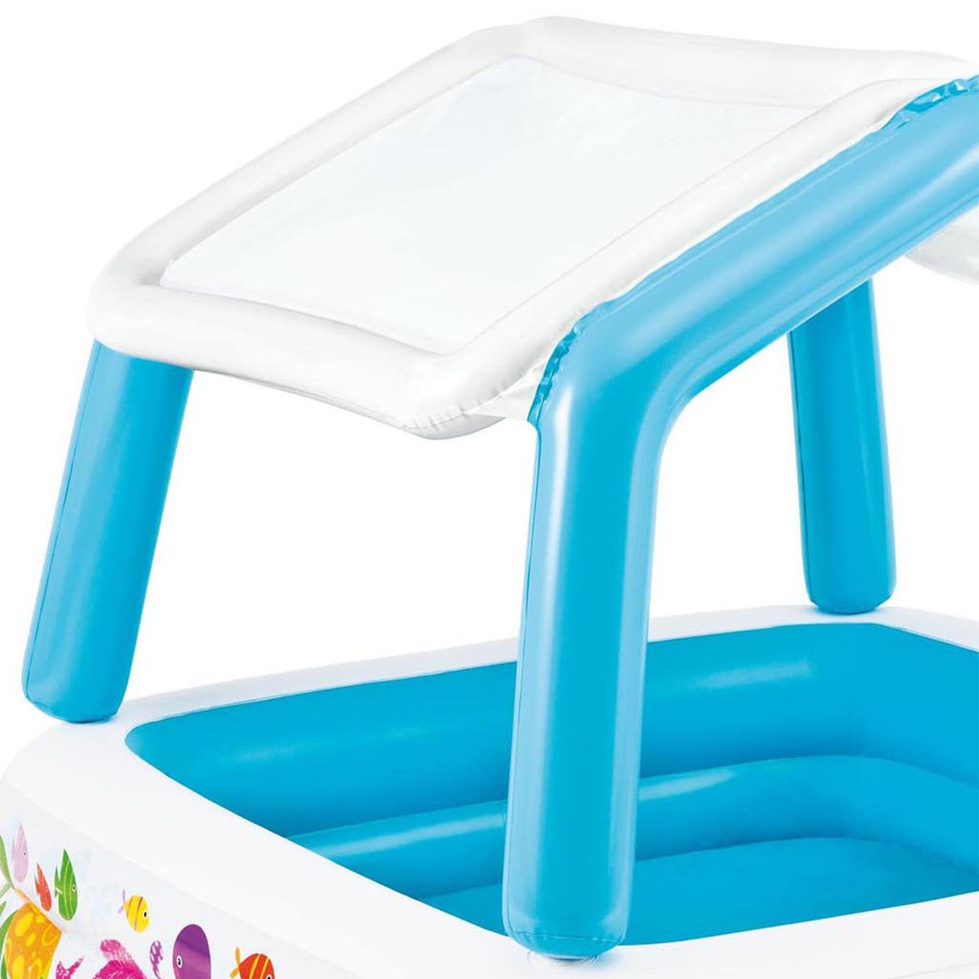 Alt View 2. Intex - Intex 8' x 6.25' x 43" Dinosaur Play Center w/ 5' x 48" Kids Swimming Pool.