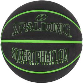 Spalding - Street Phantom 29.5" Outdoor Basketball - Neon Green/Black