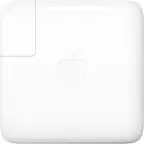 Front. Apple - 61W USB-C Power Adapter - White.