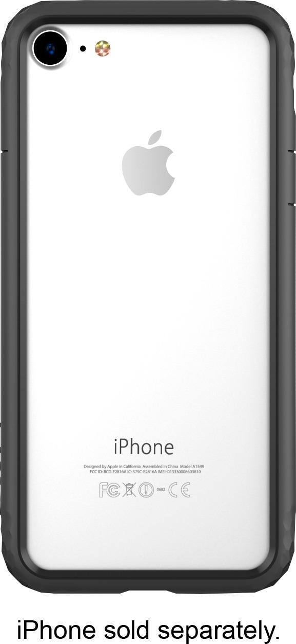 frame case for apple iphone 8 - black