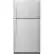 Front. Whirlpool - 21.3 Cu. Ft. Top-Freezer Refrigerator - Fingerprint Resistant Stainless Steel.