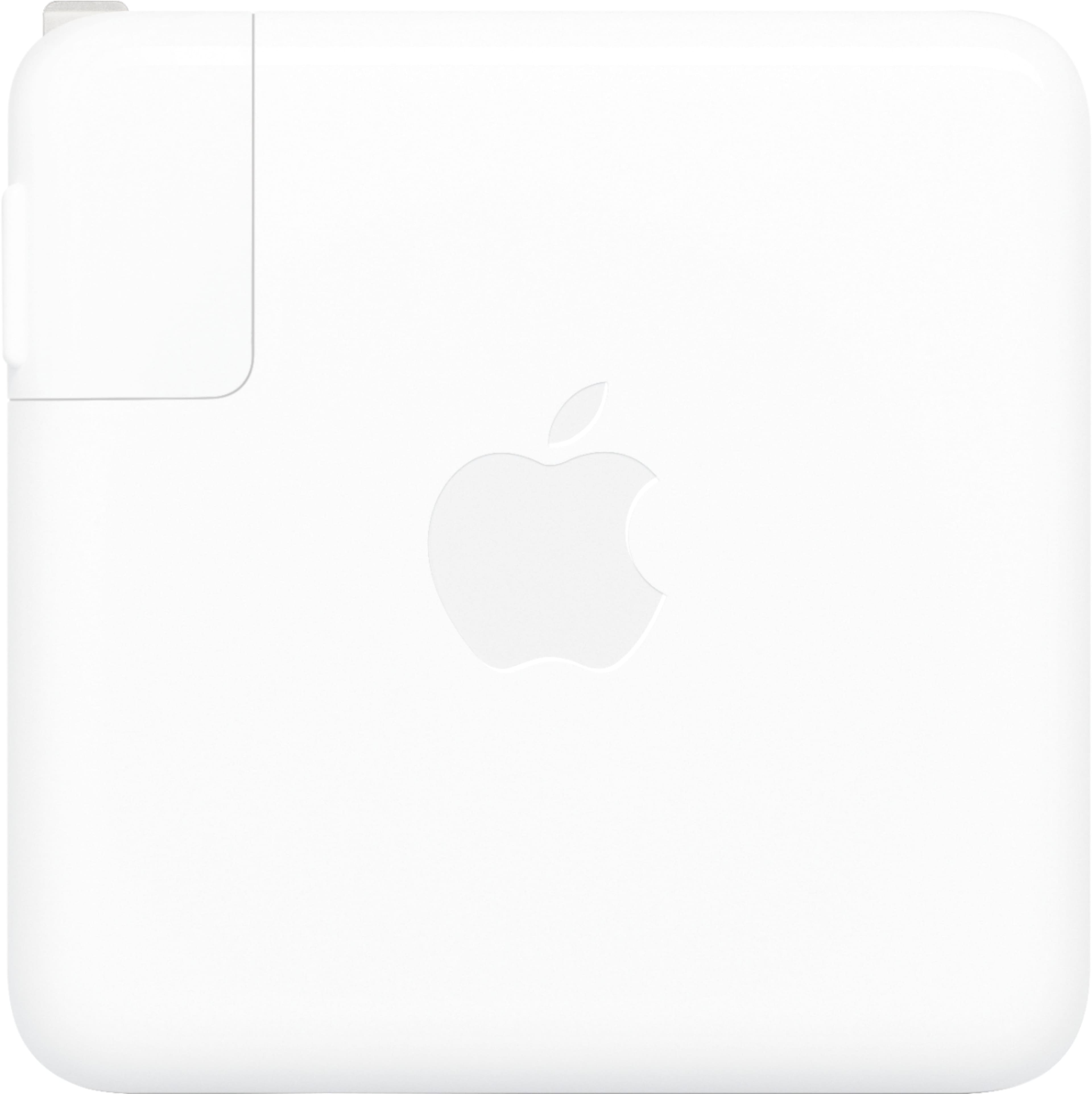 Front. Apple - 96W USB-C Power Adapter - White.