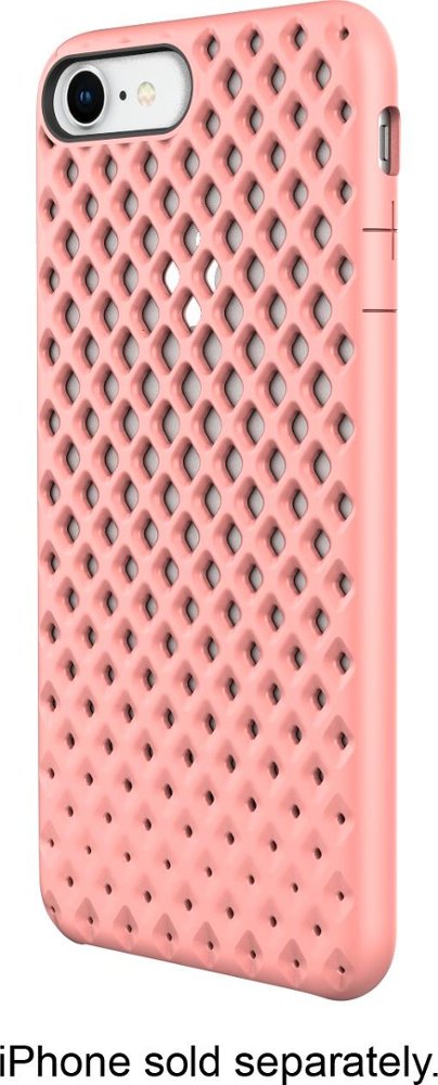 lite case for apple iphone 6, 6s, 7 and 8 - rose gold/textured