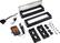 Front. PAC - Radio Replacement Kit for Select 1998-2013 Harley-Davidson Motorcycles - Black.